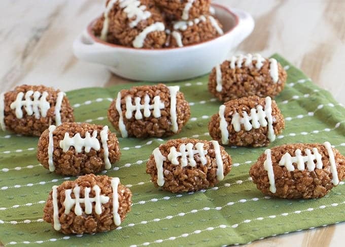 Image for Rice Krispie Treat Footballs