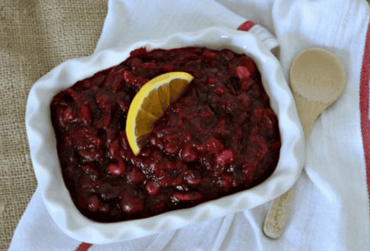 Image for Crockpot Cranberry Orange Sauce