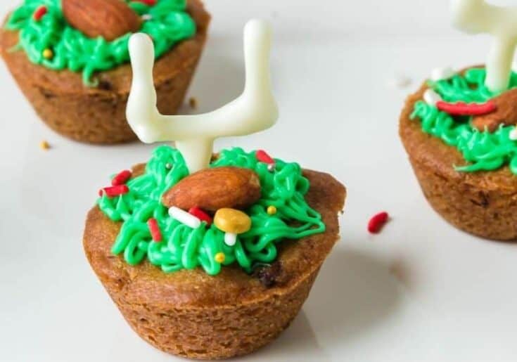 Image for Quick Football Cookie Cups