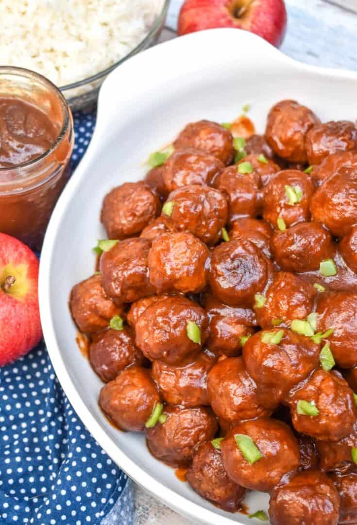 Image for Apple Butter Meatballs
