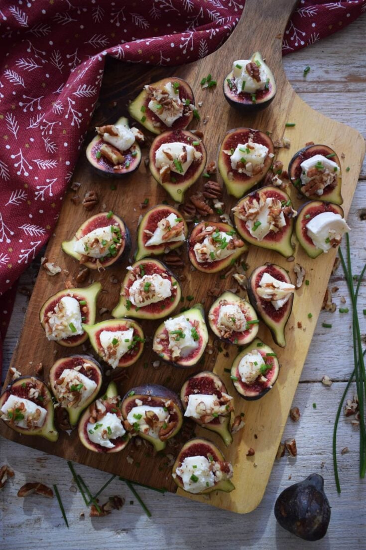 Image for Figs with Goat Cheese and Pecans