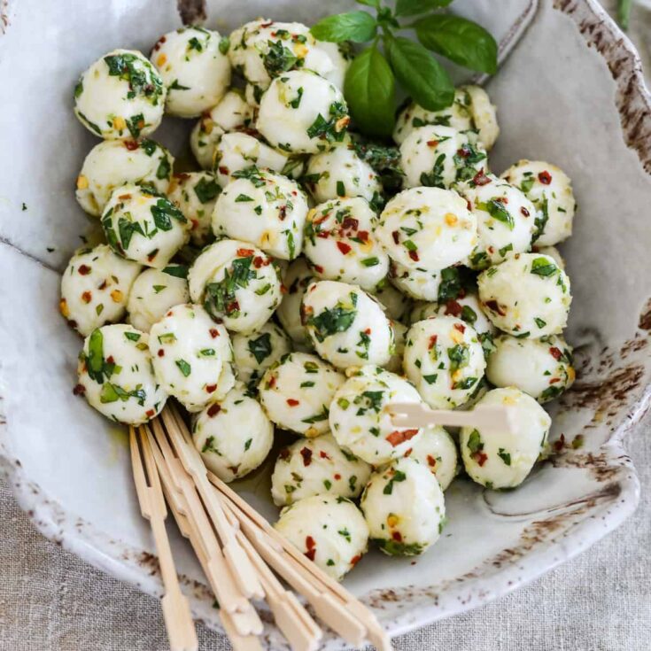 Image for Marinated Mozzarella Balls