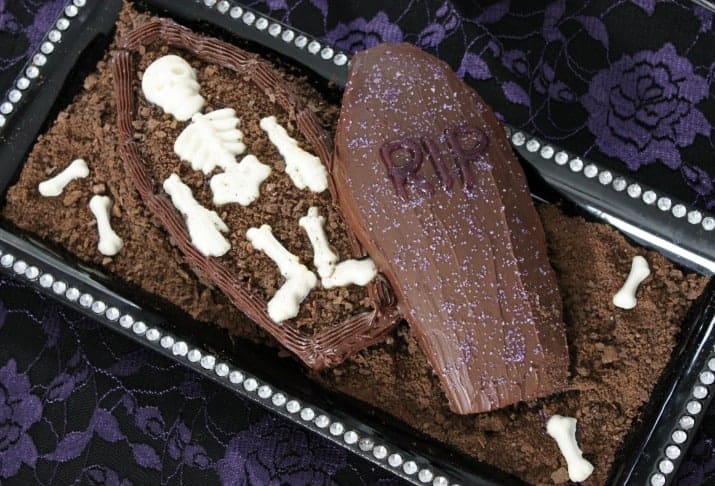 Image for No-Bake Coffin Cake