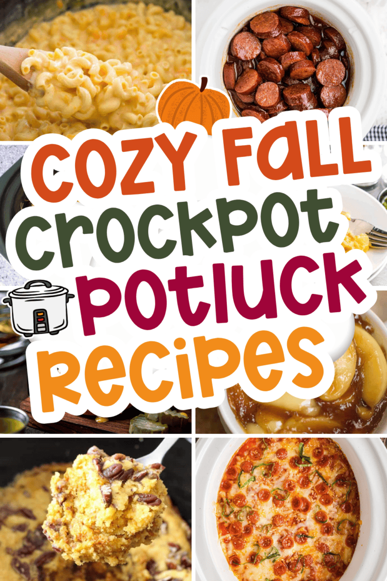 55 Cozy Fall Crockpot Potluck Recipes Everyone Will Ask You to Bring Again