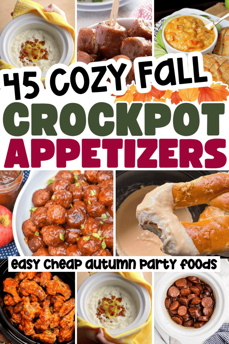 45 Easy Fall Crockpot Appetizers You’ll Want to Make All Season Long