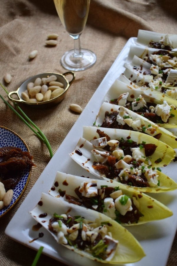 Image for Fig & Goat Cheese Endive Cups
