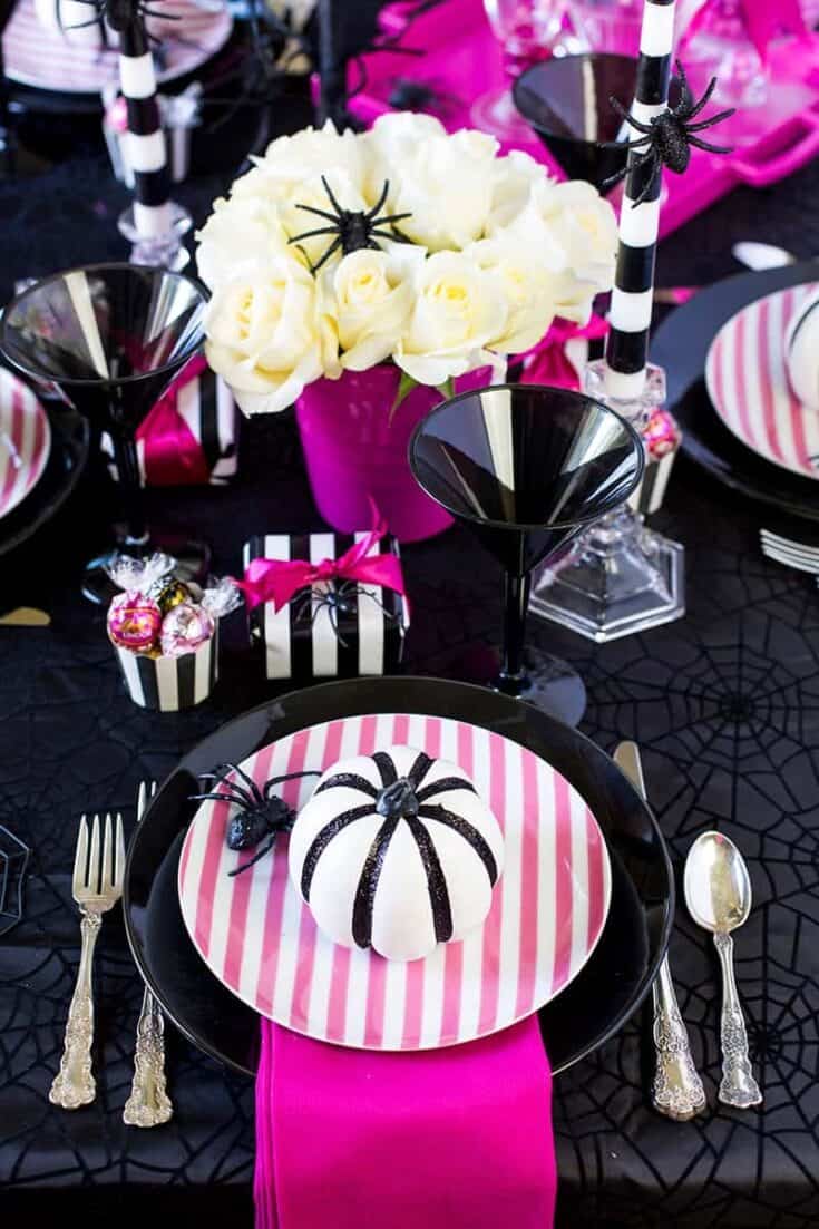 Image for Pink-O-Ween Party Tablescape