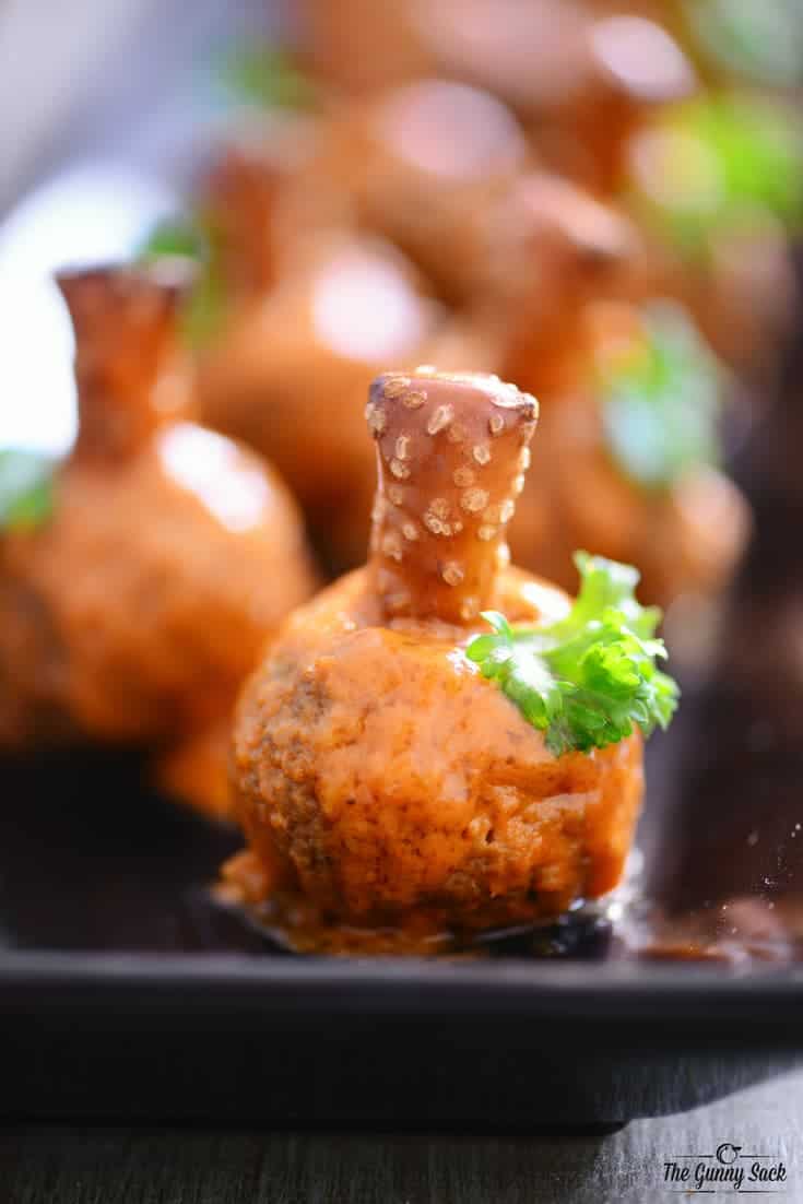 Image for Buffalo Meatball Pumpkins