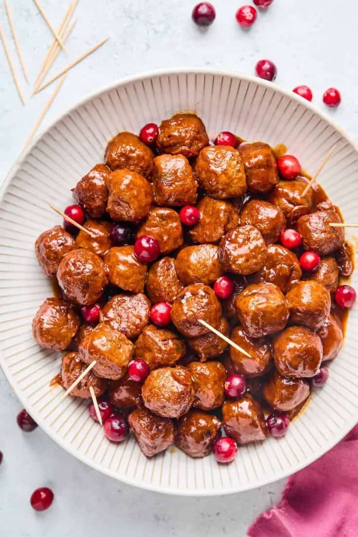 Image for Slow Cooker Cranberry Jalapeno Meatballs