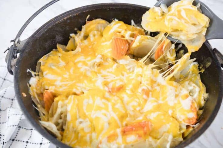Image for Dutch Oven Cheesy Potatoes