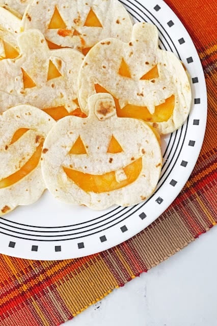 Image for Jack o Lantern Quesadillas