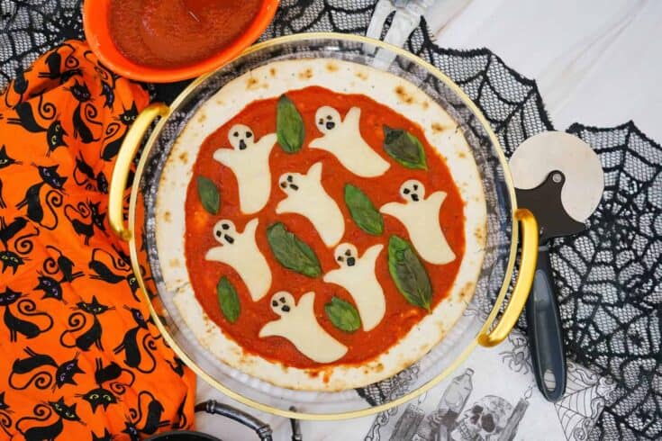 Image for Halloween Ghost Pizza