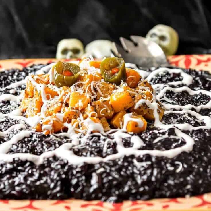 Image for Black Rice Risotto with Butternut Squash