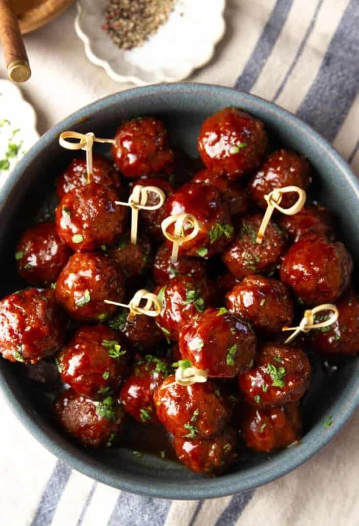 Image for Bourbon Party Meatballs