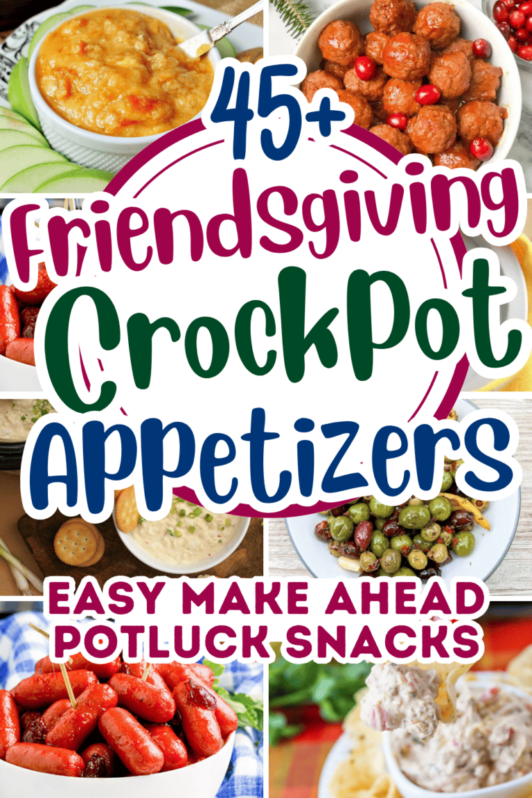 45 Easy Friendsgiving Crockpot Appetizers for a Festive Party