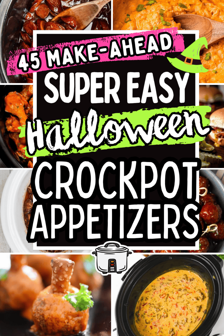 45 Easy Halloween Crockpot Appetizers for a Party