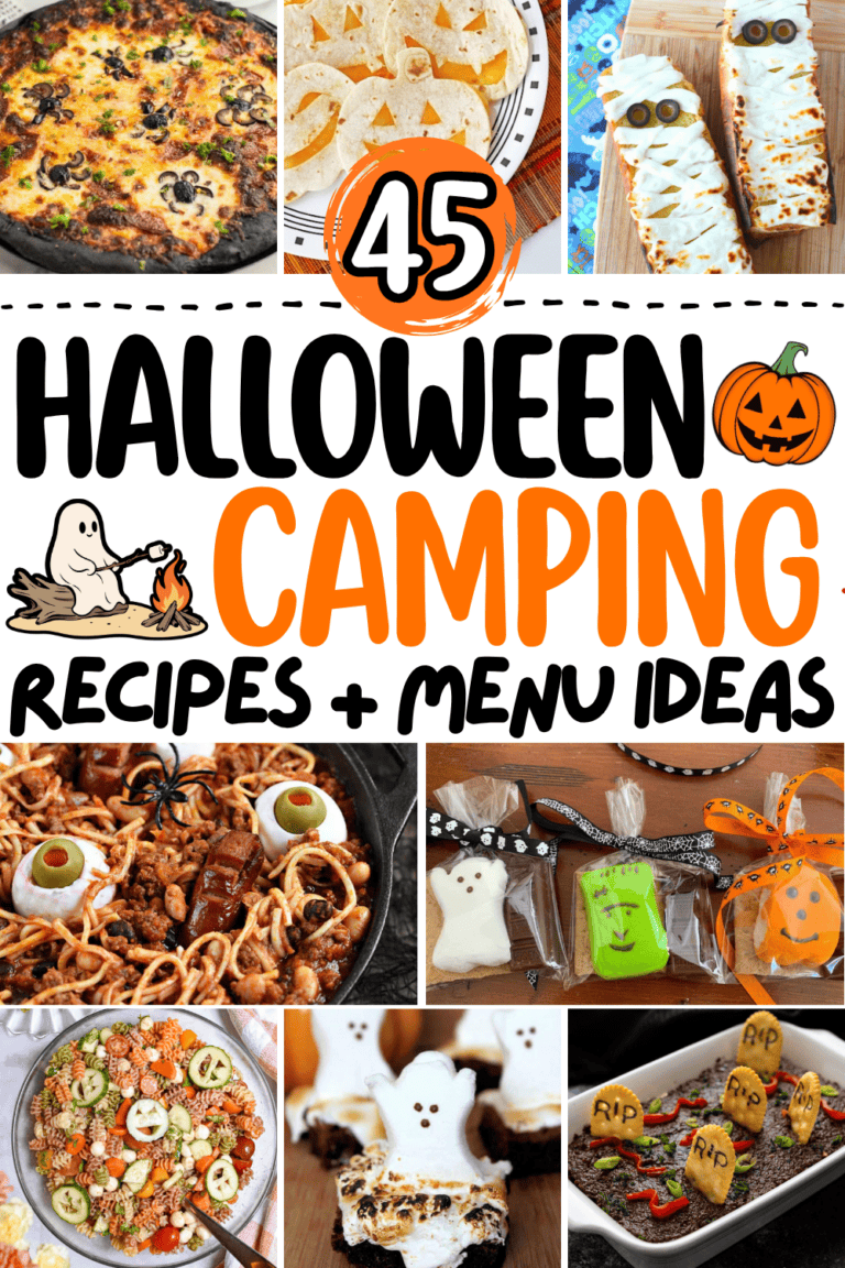 45 Festive Halloween Camping Food for a Spooky Fall Camping Trip