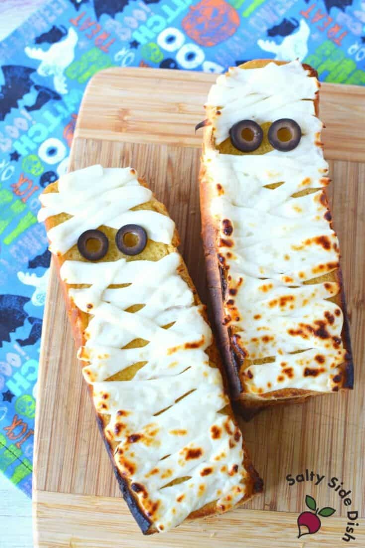Image for Halloween Garlic Bread