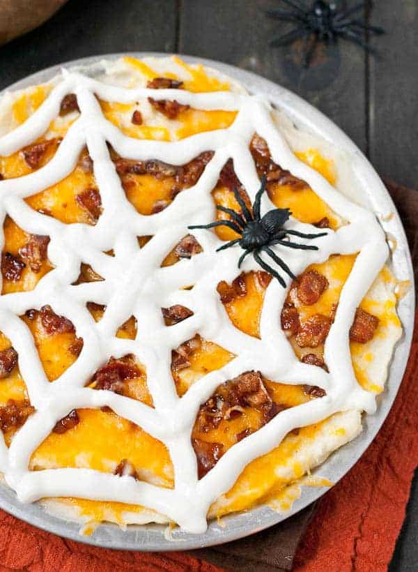 Image for Loaded Mashed Potato Spider Web Casserole