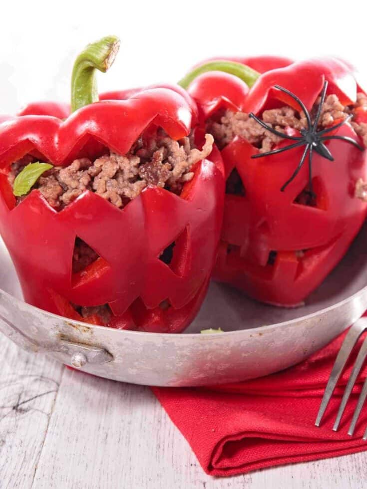 Image for Halloween Stuffed Peppers