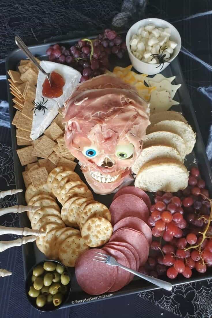 Image for Spooky Brain Charcuterie Board