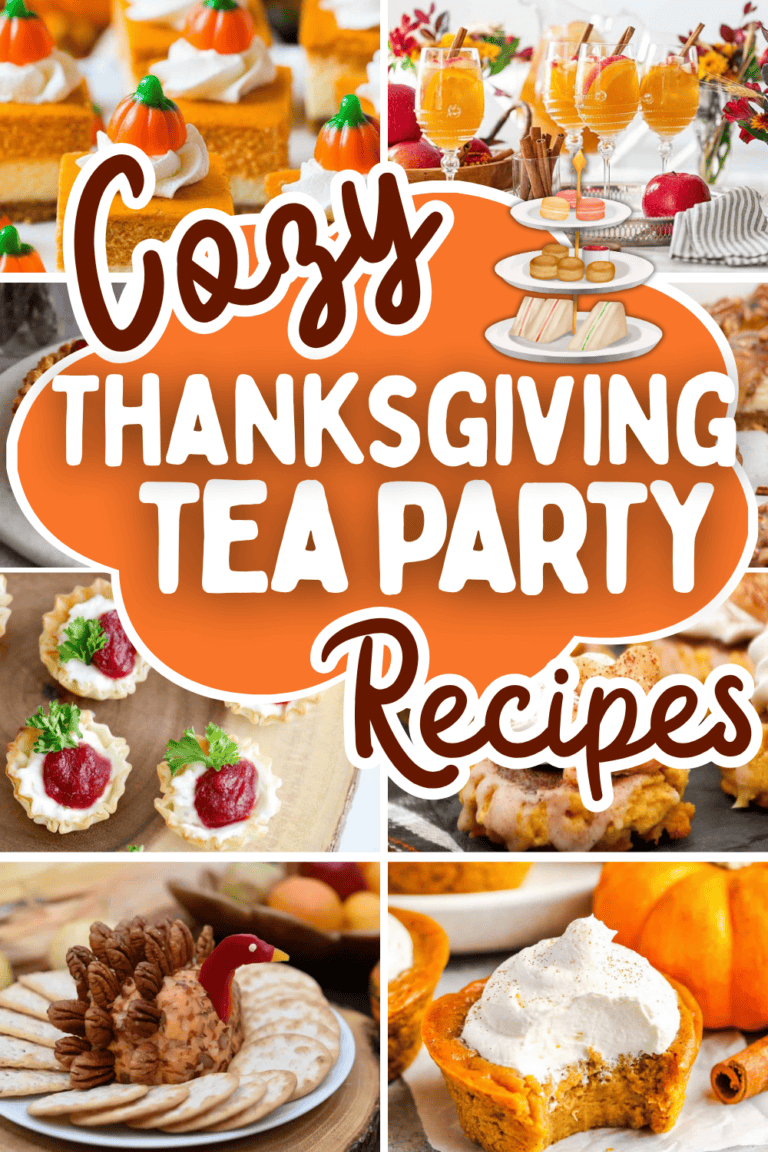 47 Thanksgiving Tea Party Menu Ideas for a Festive Fall Gathering