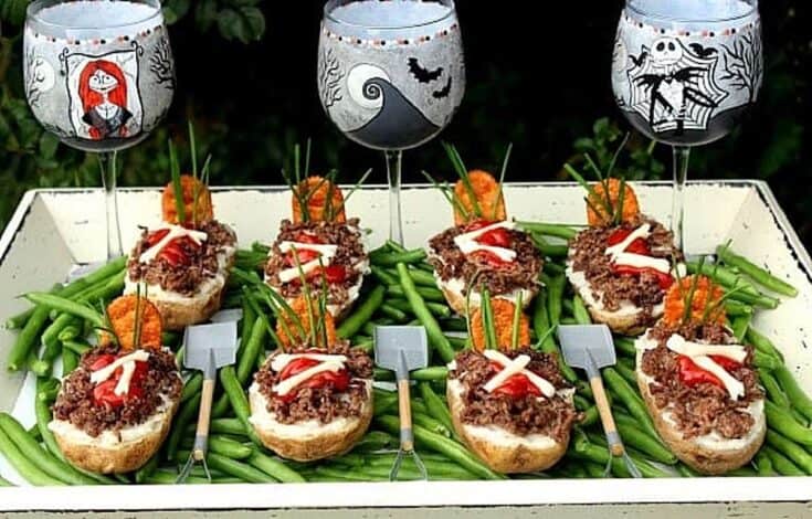 Image for Twice Baked Halloween Potato Graves