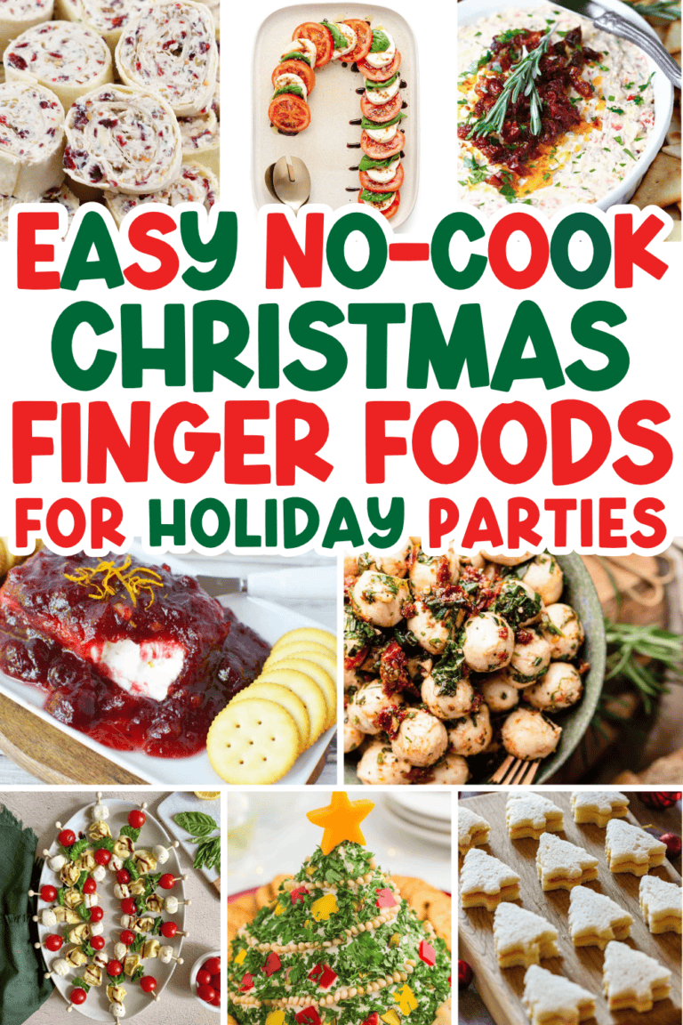 47 Easy No Cook Christmas Appetizers and Dips